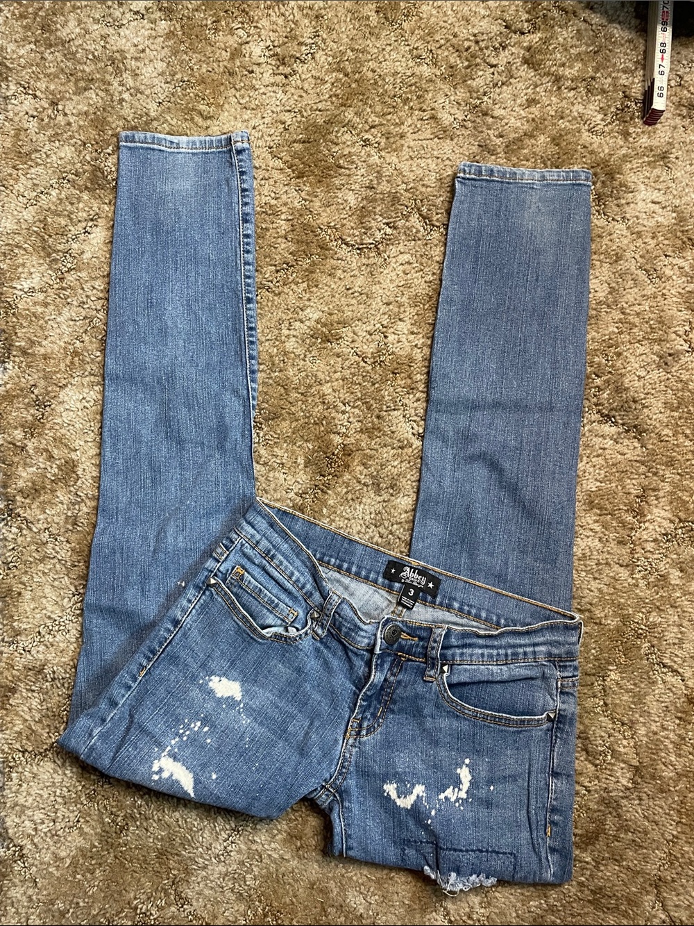 Abbey Dawn Y2K 2000s Style Ripped Jeans Size 3